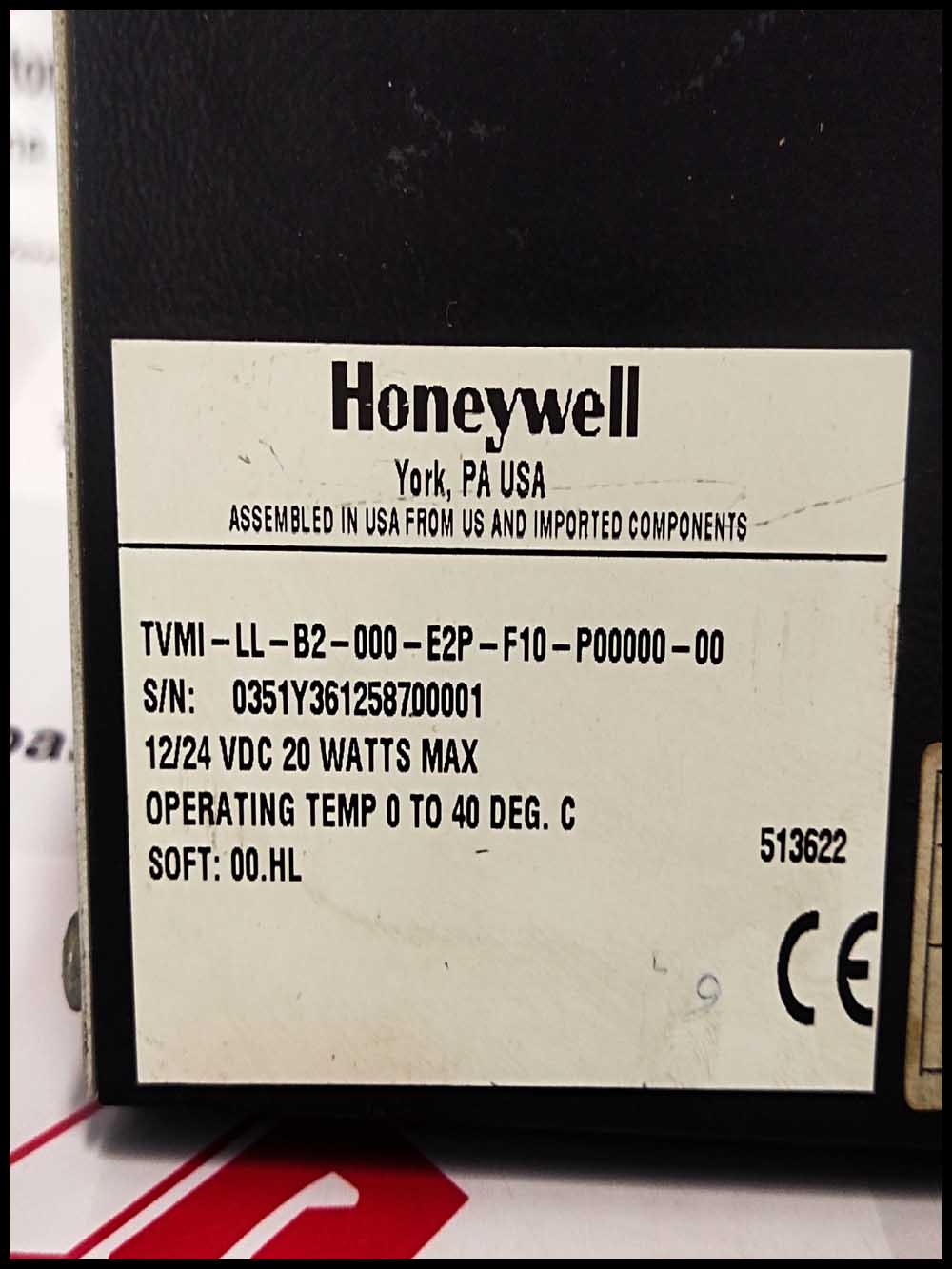 HONEYWELL TVMI-LL-B2-000-E2P-F10-P00000-00