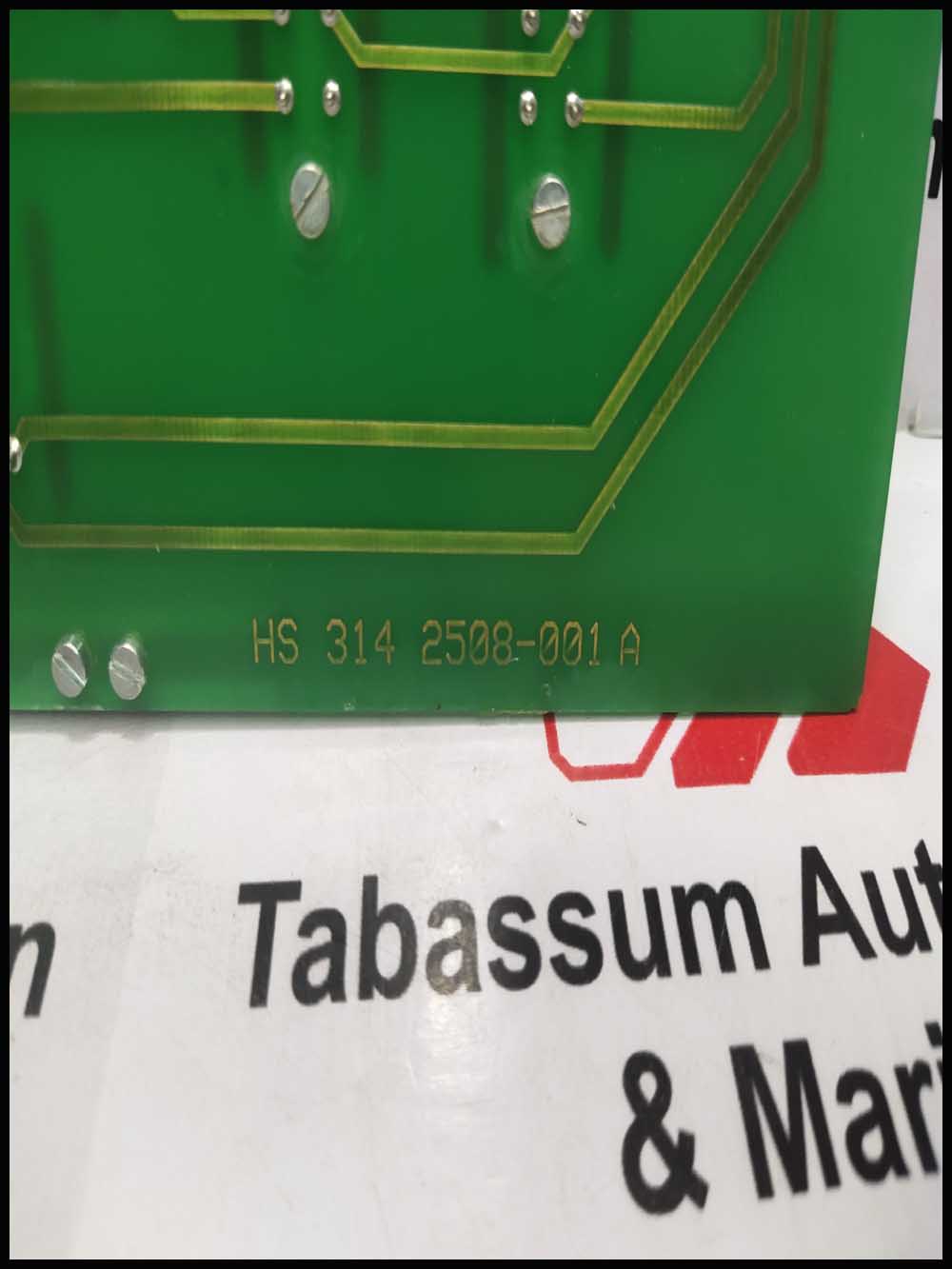 MACGREGOR HS 314 2508-001 A PCB CARD