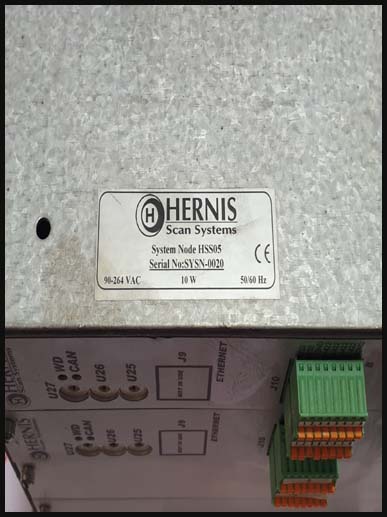 HERNIS SCAN SYSTEM HSS05 RACK