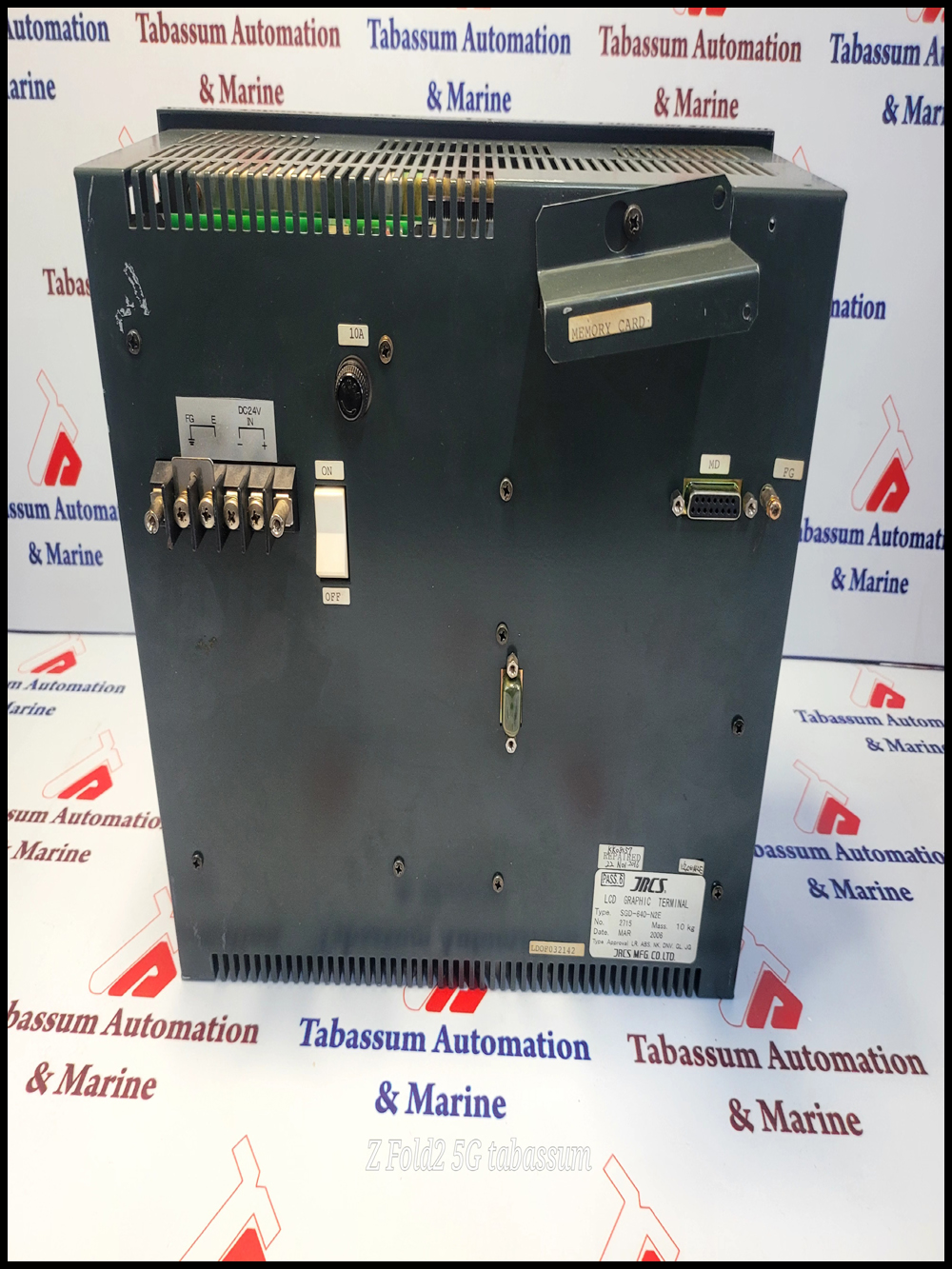 JRCS LCD GRAPHIC TERMINAL SGD 640 N2E