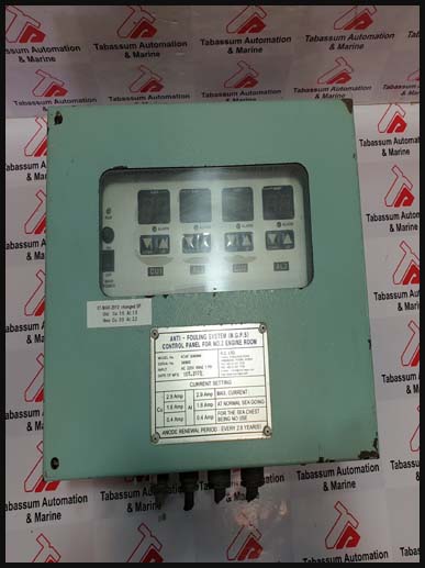 KC KCAF 3040NM CONTROL PANEL FOR ANTI-FOULING SYSTEM MGPS KCLTDC