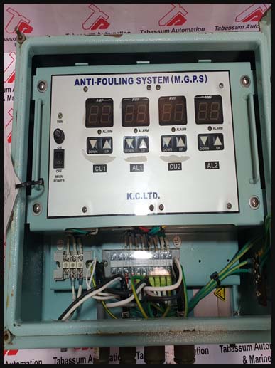 KC KCAF 3040NM CONTROL PANEL FOR ANTI-FOULING SYSTEM MGPS KCLTDC