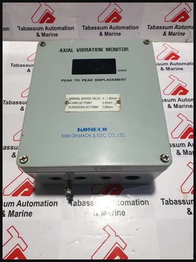 KOMEKO AXLE VIBRATION MONITOR