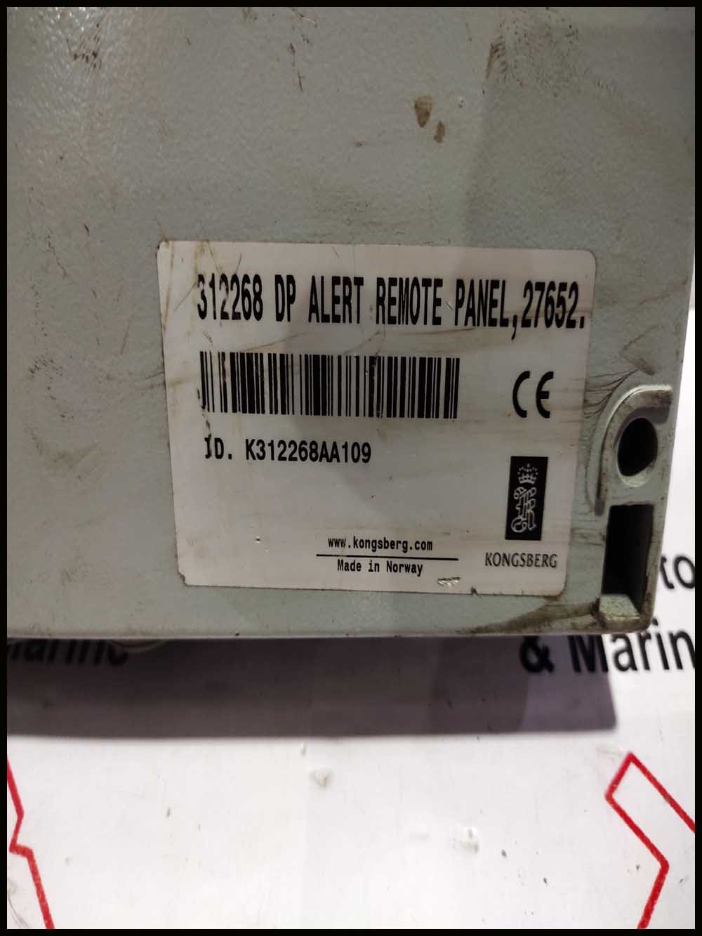 KONGSBERG 701571 DP ALERT PANEL