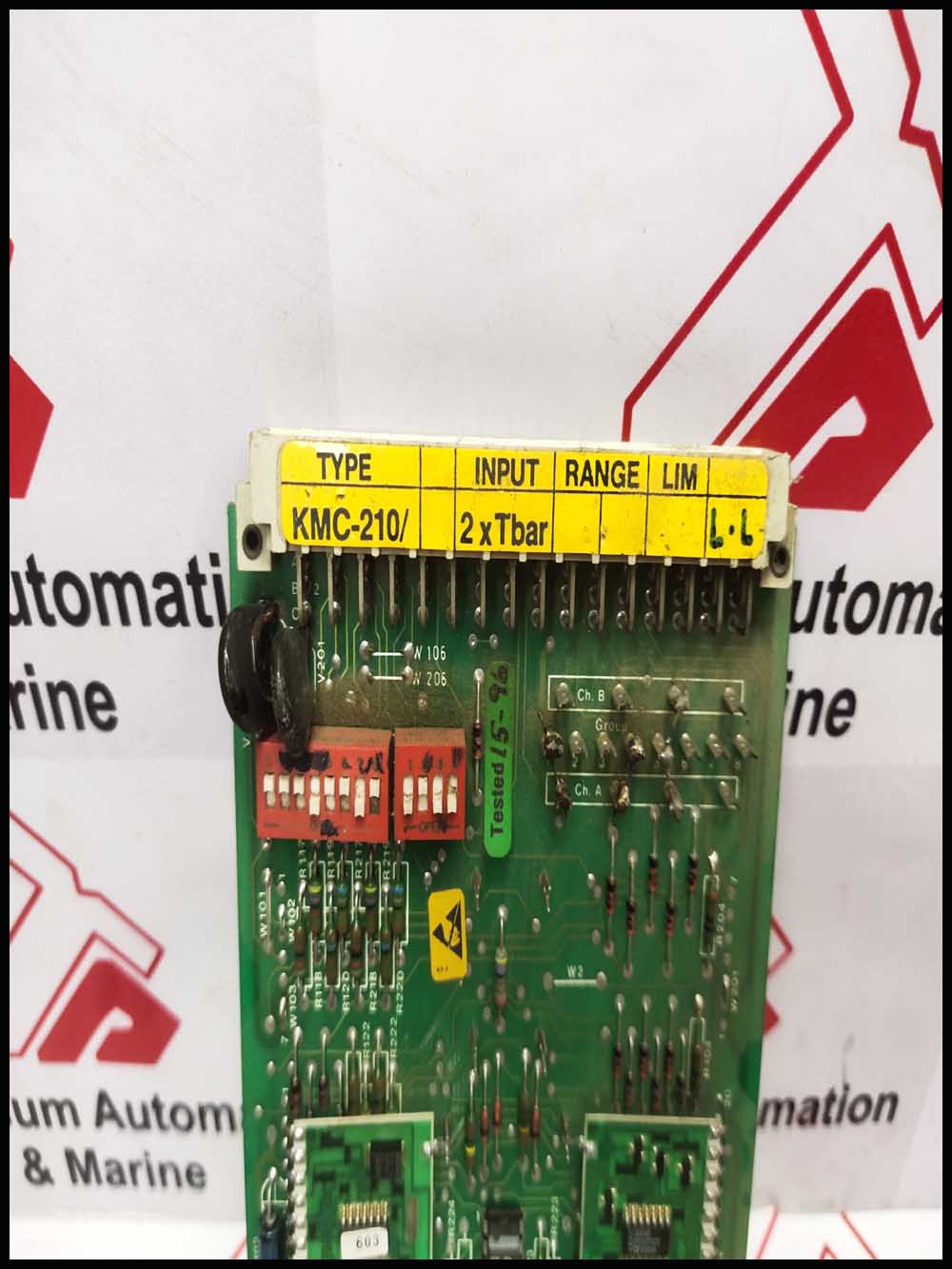 KONGSBERG KMC-210 ELECTRONIC MODULE 7252-013.0005