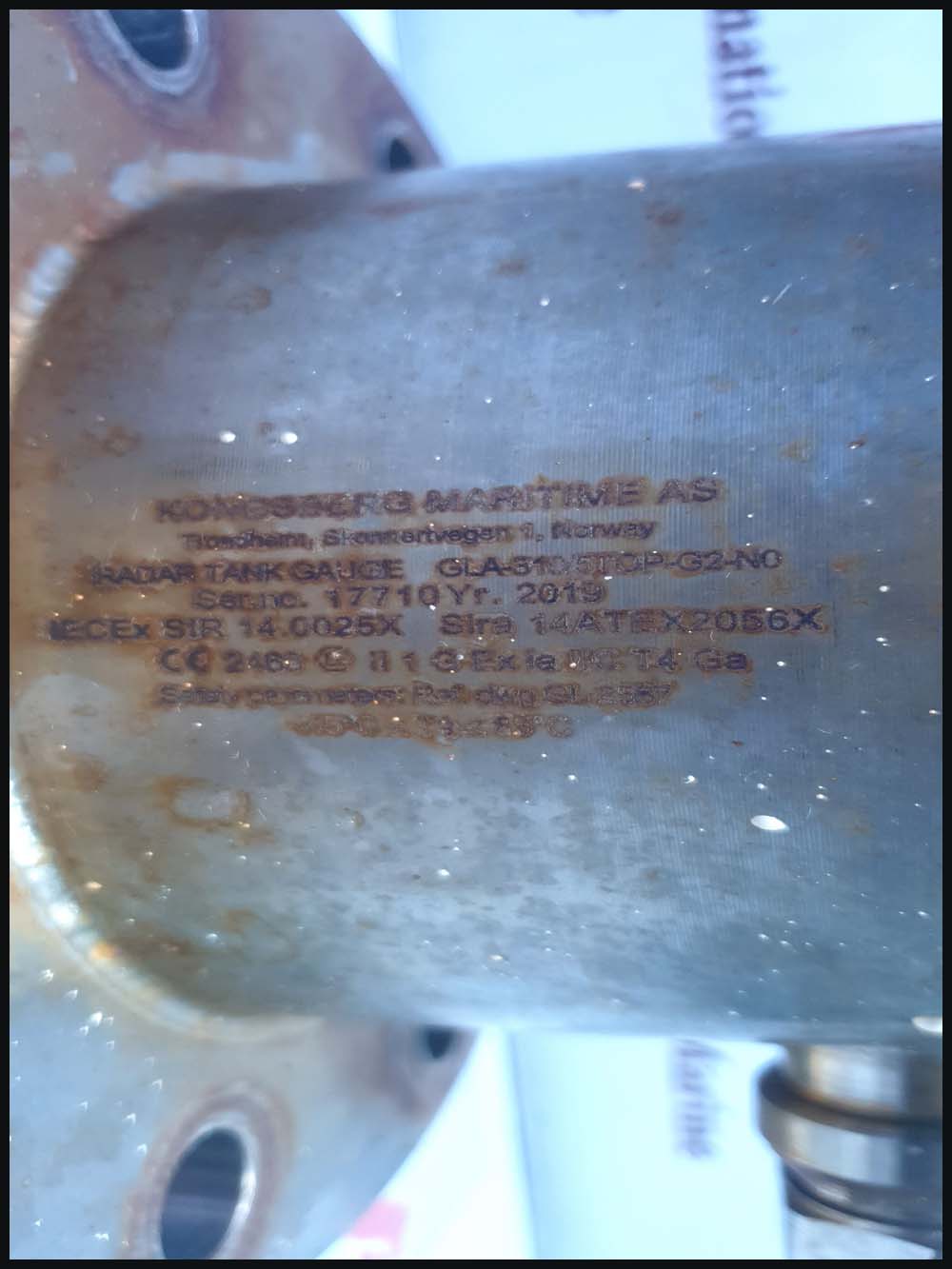 KONGSBERG RADAR TANK GAUOE