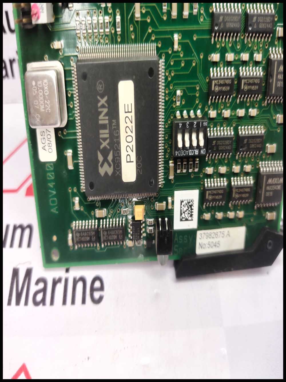 KONGSBERG SIMRAD AOV400 PCB CARD 37982675 A