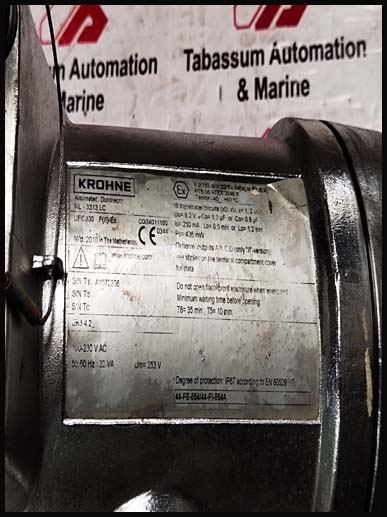 KROHNE FLOW METER A1072206