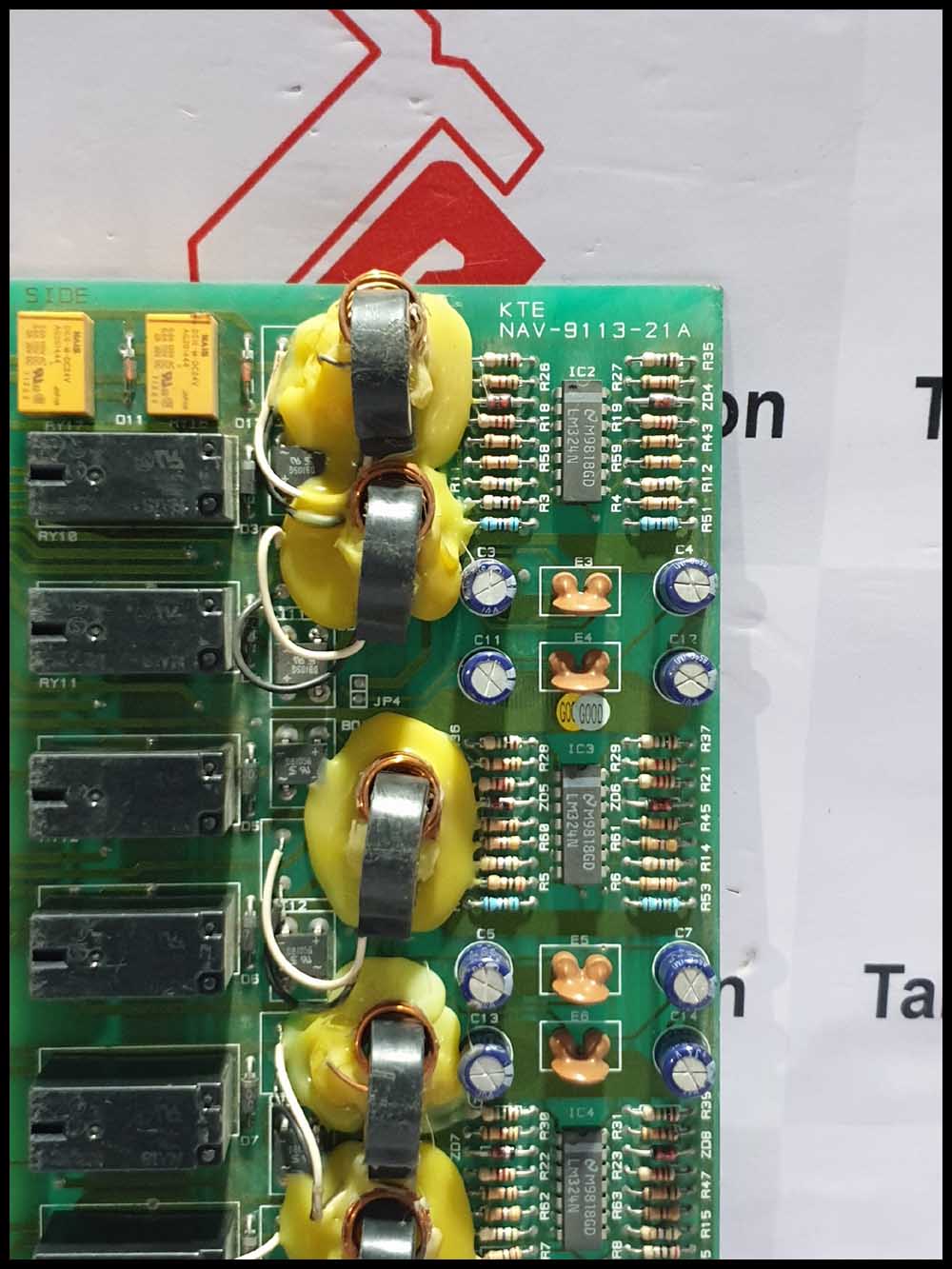 KTE NAV R9113 21A  PCB