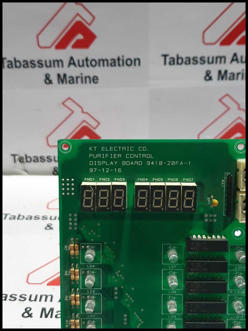 KT ELECTRIC PURIFIER CONTROL DISPLAY BOARD 9410-20FA-1