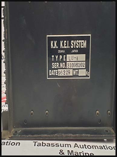 K K KEI SYSTEM LU-A