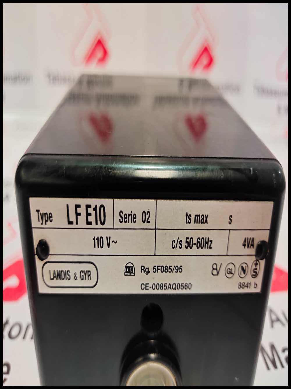 LANDIS & GYR LFE10 FLAME DETECTOR RELAY 4VA