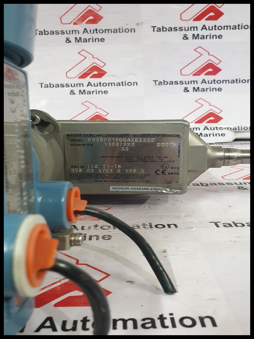 MICRO MOTION MASSE FLOW SENSOR