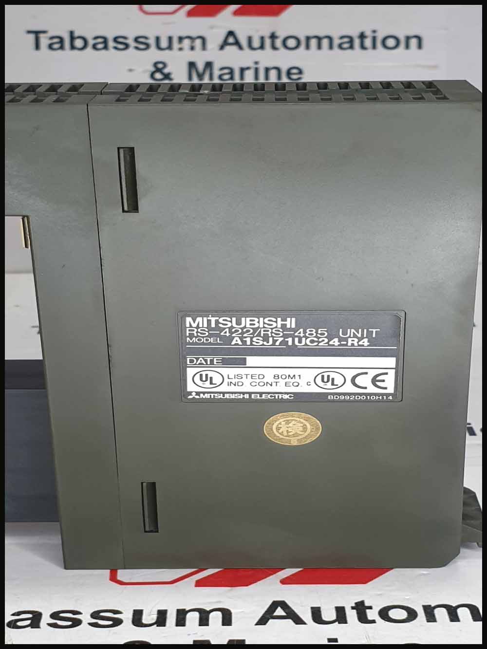 MITSUBISHI  MODEL A1SJ71UC24 R4 RS 422 RS-485 UNIT