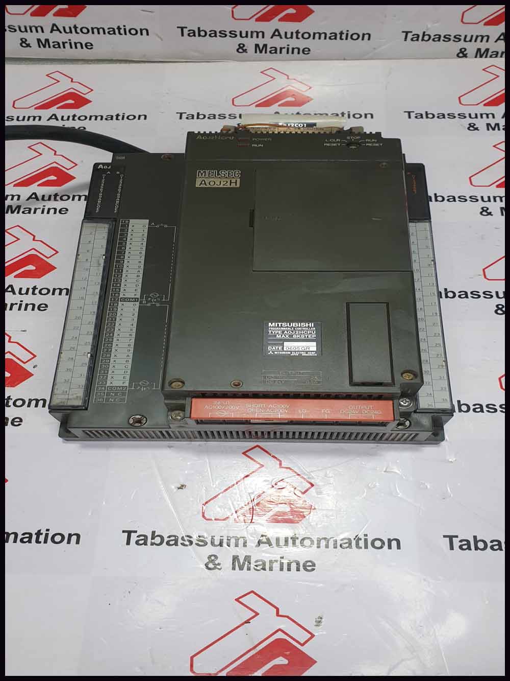 MITSUBISHI  TYPE AOJ2HCPU MAX 8KSTEP PROGRAMMABLE CONTROLLER DATE 0605GR