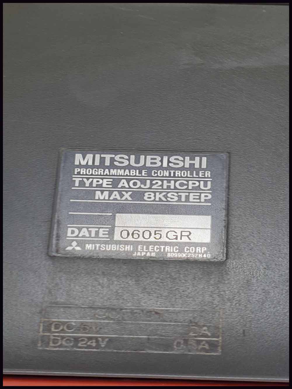 MITSUBISHI  TYPE AOJ2HCPU MAX 8KSTEP PROGRAMMABLE CONTROLLER DATE 0605GR