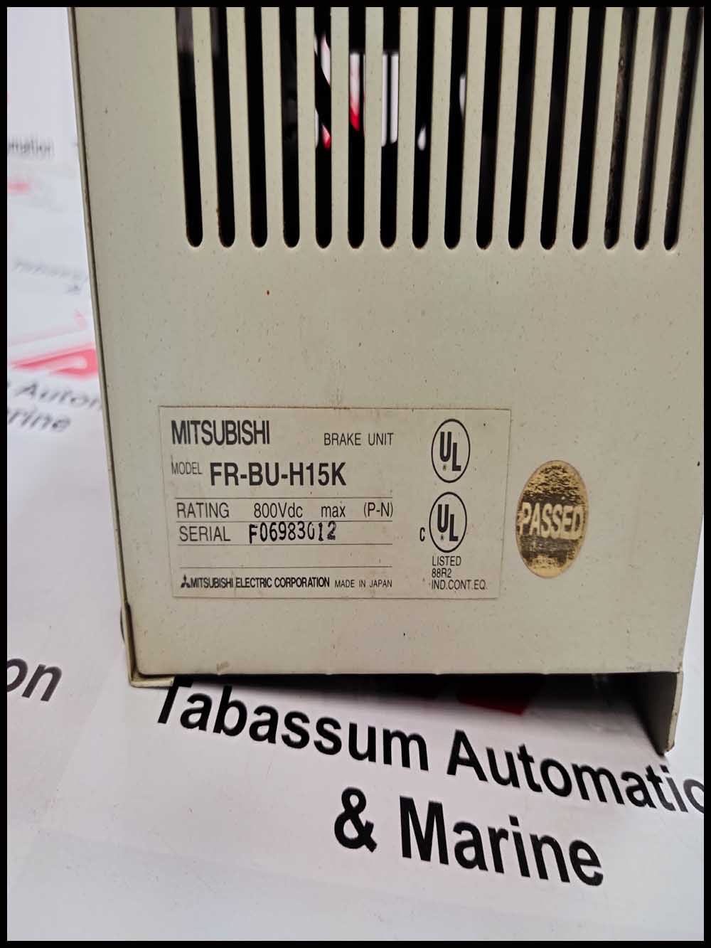 MITSUBISHI FR-BU-H15KMITSUBISHI FR-BU-H15K | PLC AUTOMATION | UNIT