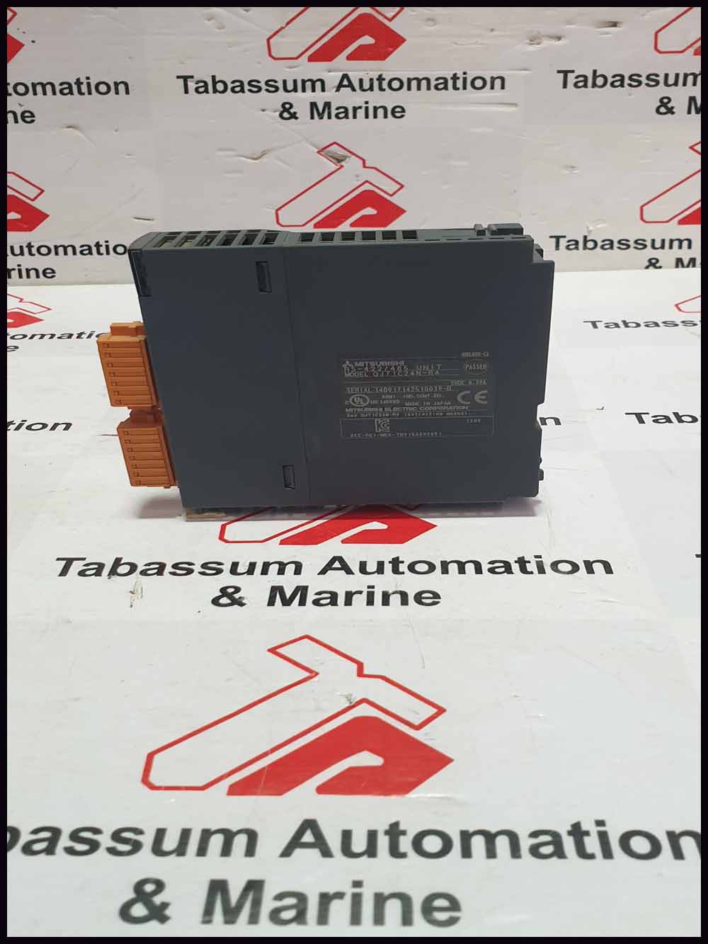 MITSUBISHI  MODEL QJ71C24N-R4 RS-422/485 UNIT  SERIAL NO 140917142510039-B