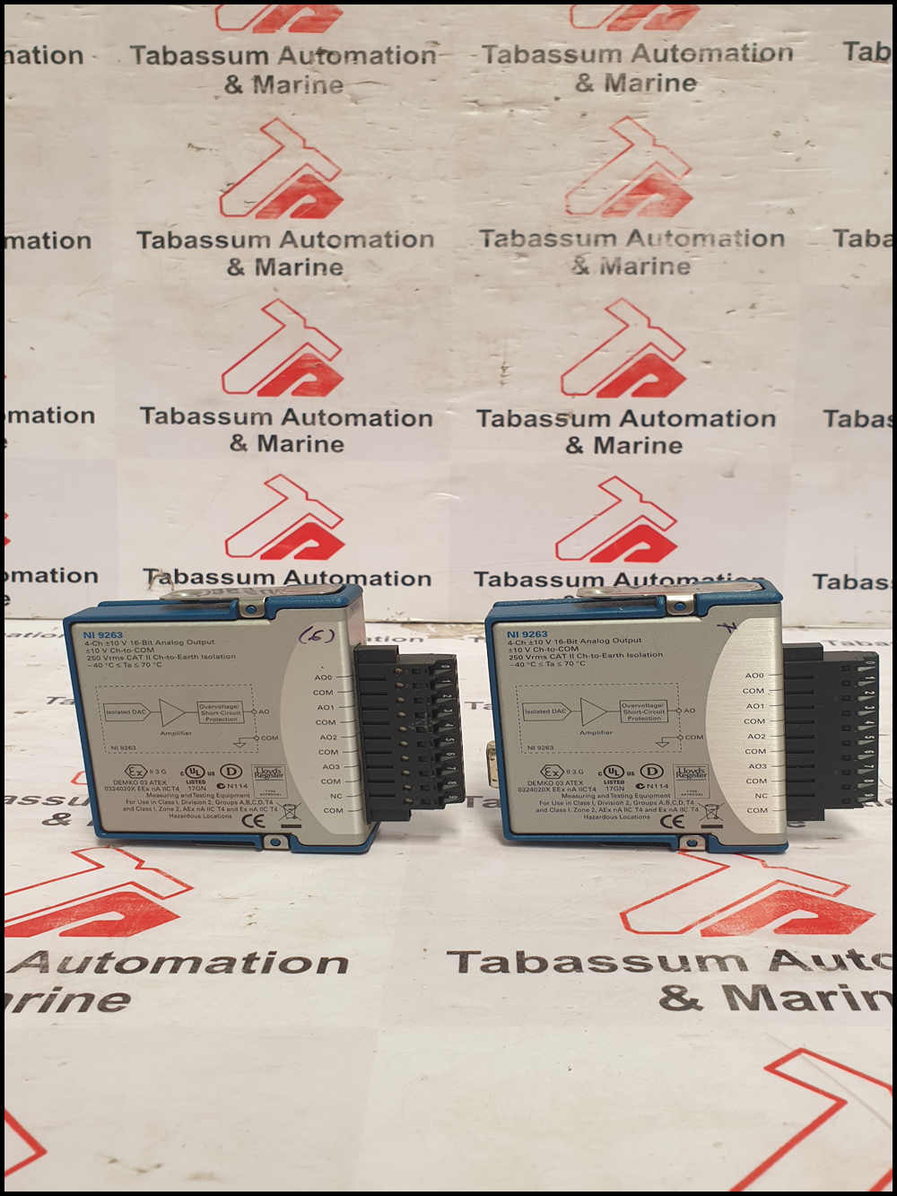 NATIONAL INSTRUMENTS NI 9263 VOLTAGE OUTPUT MODULE