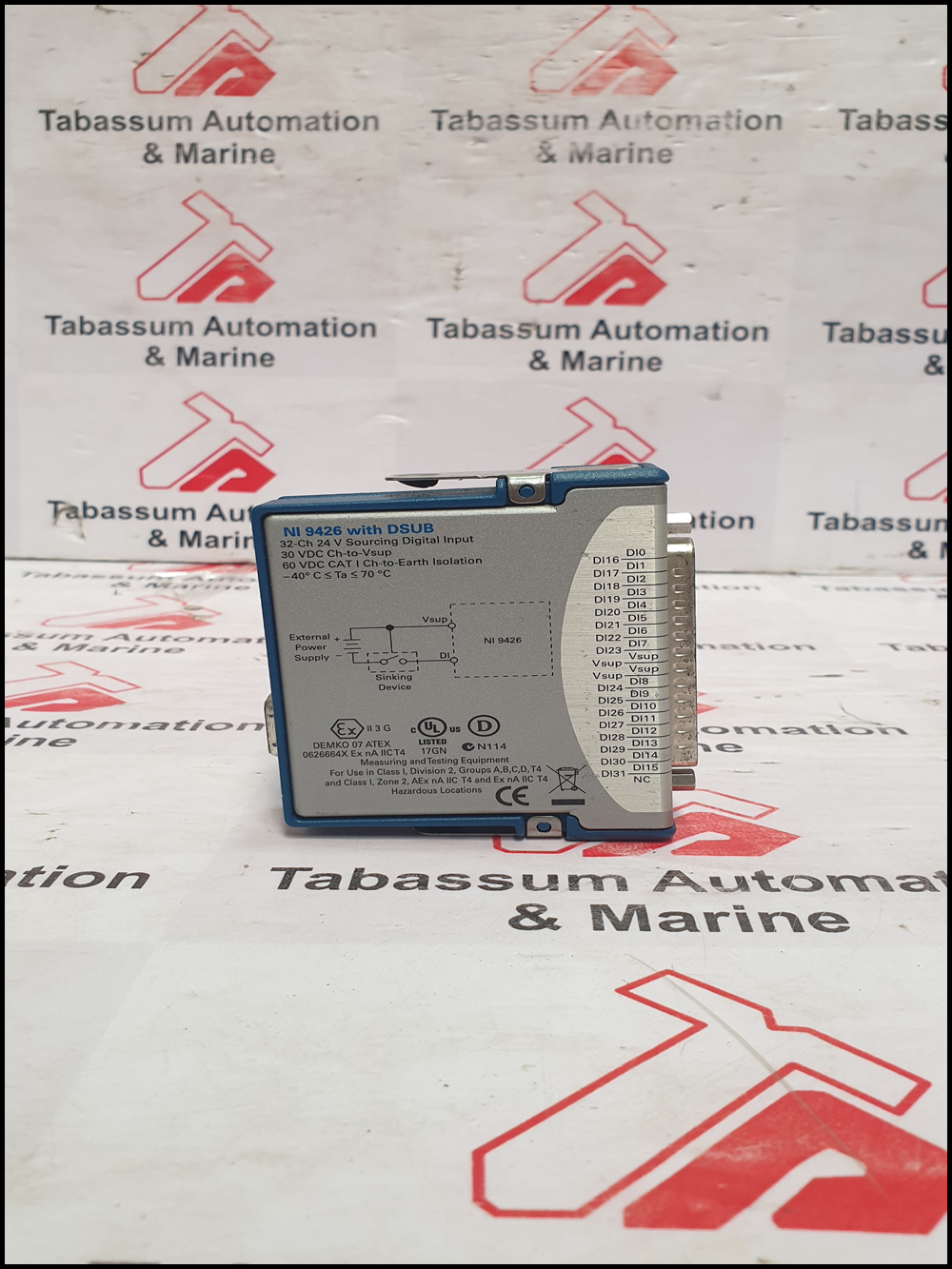 NATIONAL INSTRUMENTS NI 9426 SOURCING INSTRUMENTS INPUT MODULE