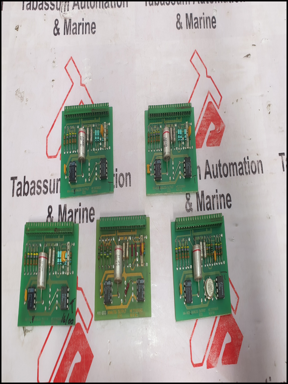 NORCONTROL NN 803.2 ANALOG OUTPUT ECO.BOARD HE 220265 B