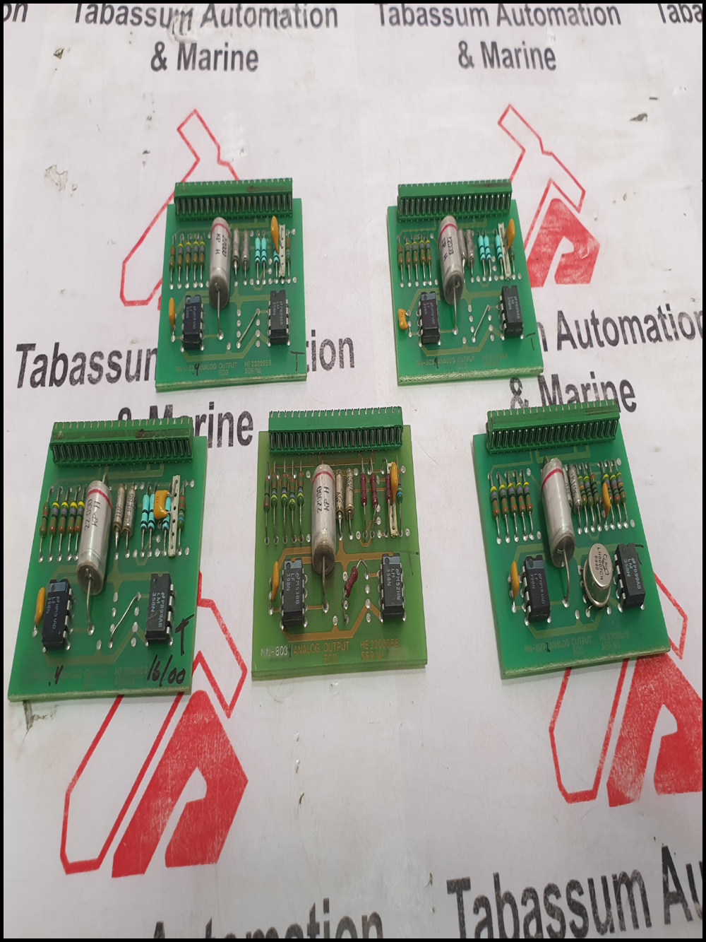 NORCONTROL NN 803.2 ANALOG OUTPUT ECO.BOARD HE 220265 B