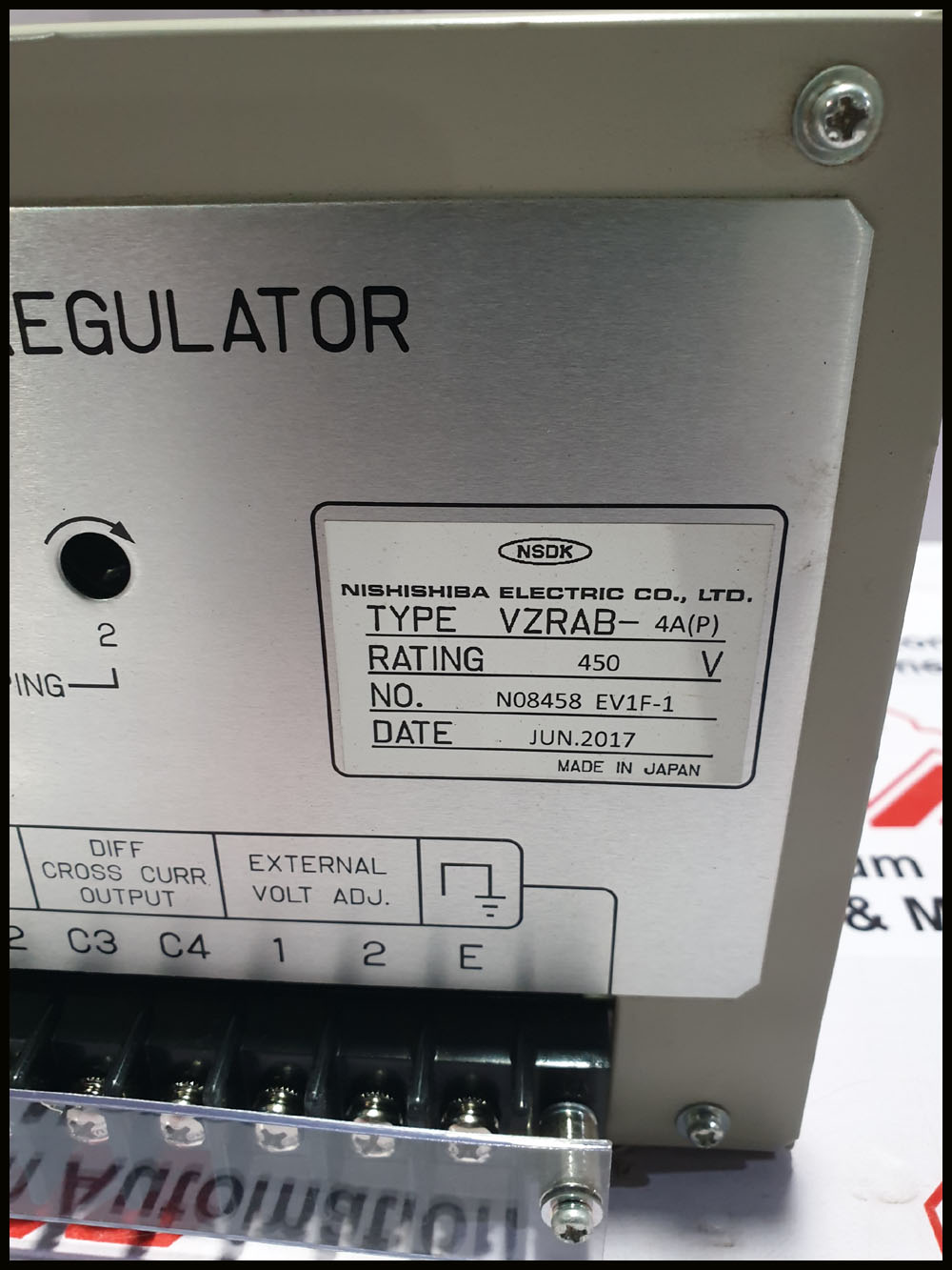 NSDK VZRAB 4A(P) AUTOMATIC VOLTAGE REGULATOR