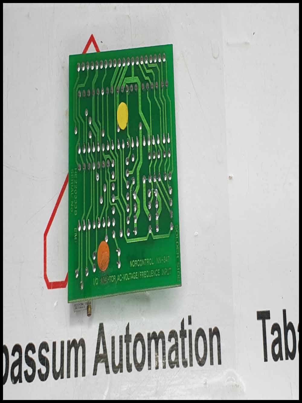 Norcontrol NN847 Input Adapter (Part No  HE 220333B)