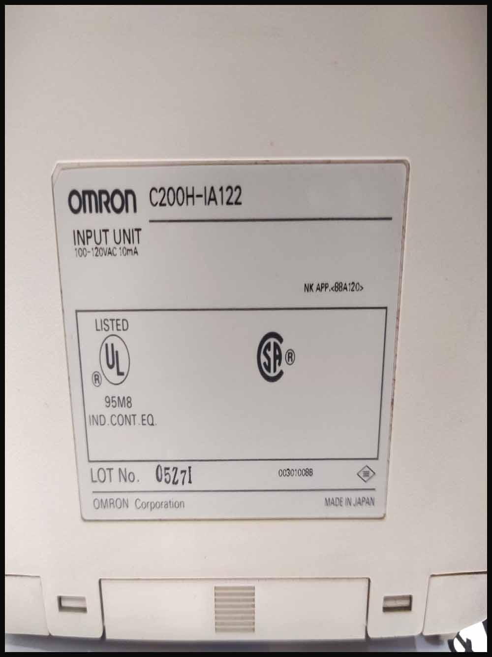 OMRON C200H-IA122 INPUT MODULE