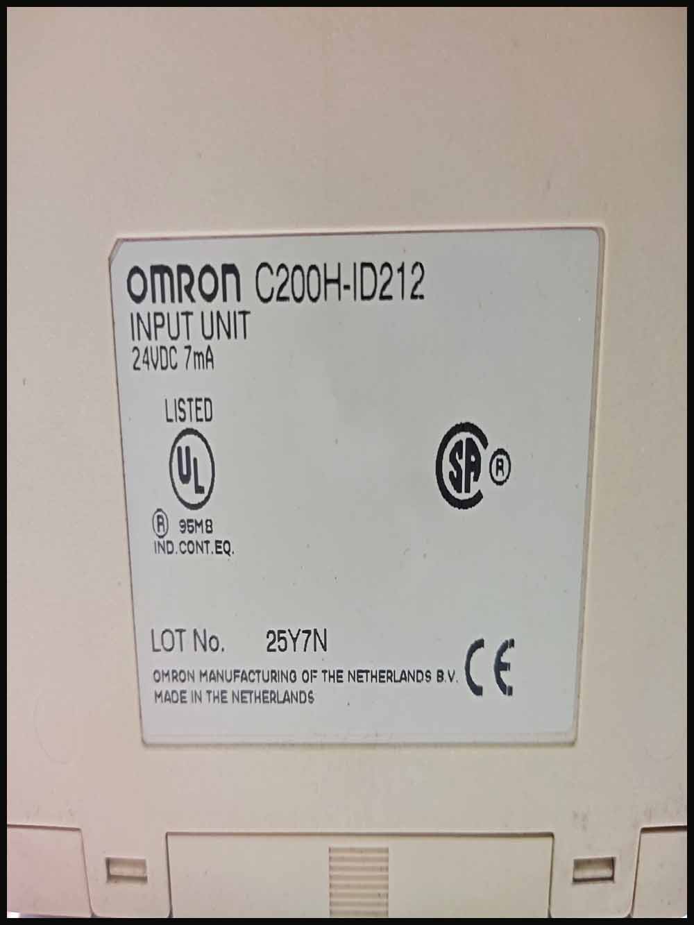 OMRON C200H-ID212 INPUT UNIT