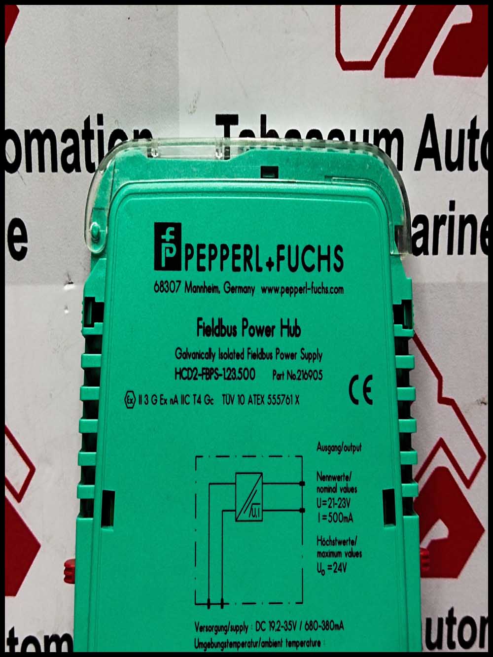 PEPPREL-FUCHS HCD2-FBPS-1.23.500