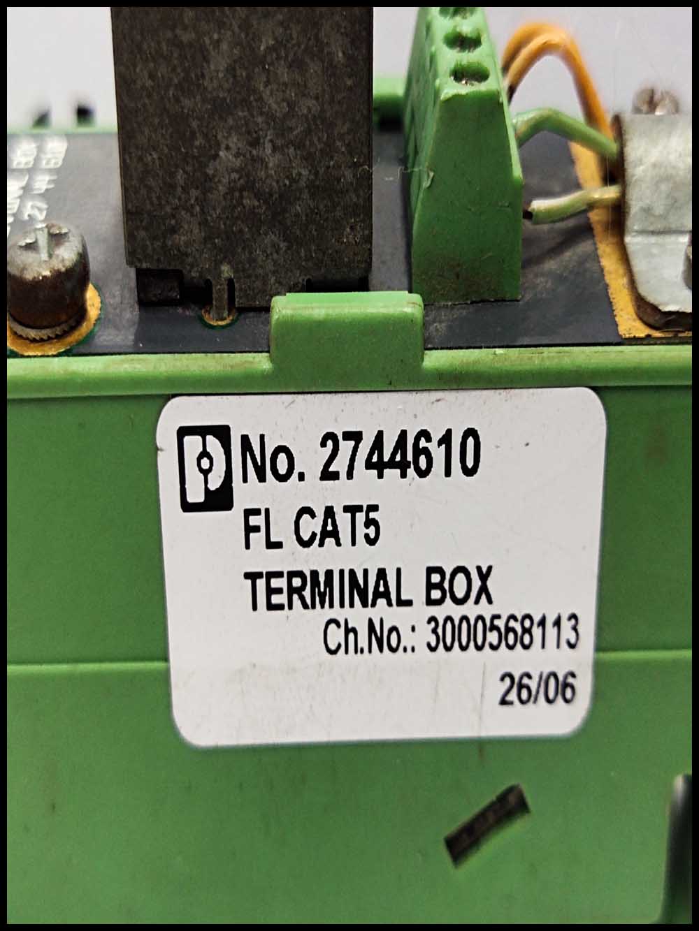 PHOENIX CONTACT FL CAT5 TERMINAL BOX 2744610