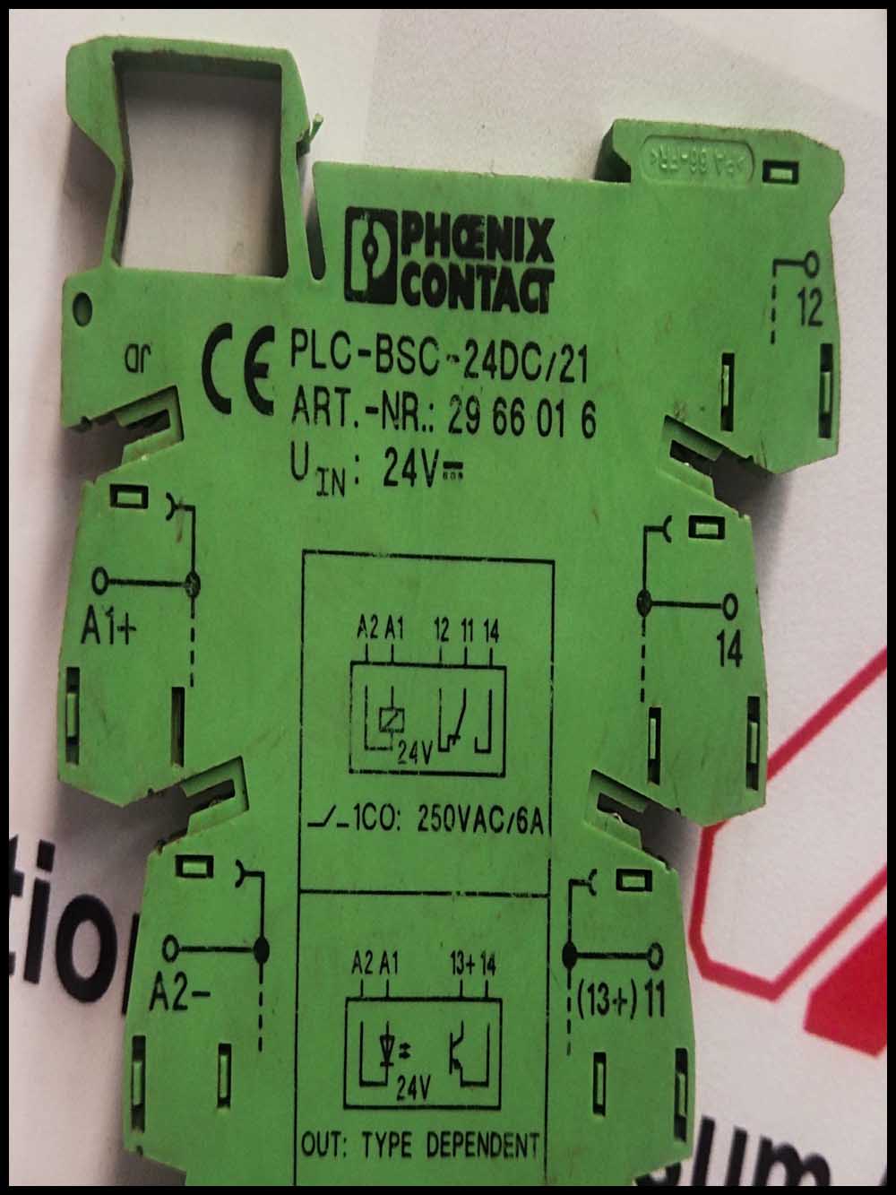 PHOENIX CONTACT PLC -BSC -24DC 21