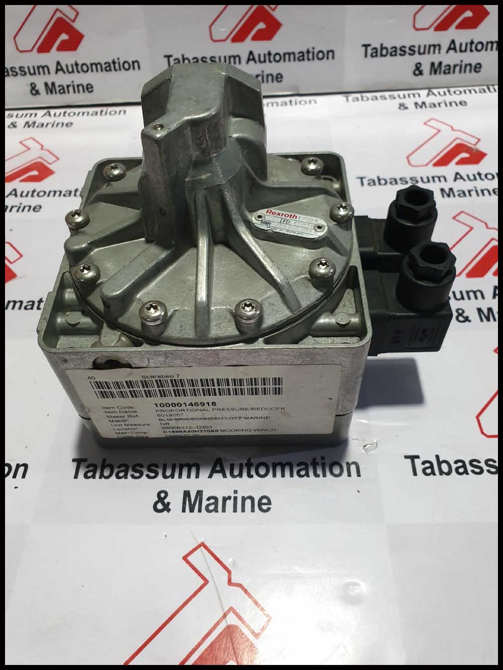 REXROTH PRESSURE CONTROL VALVE SERIES 561 5610102150 FD07W20