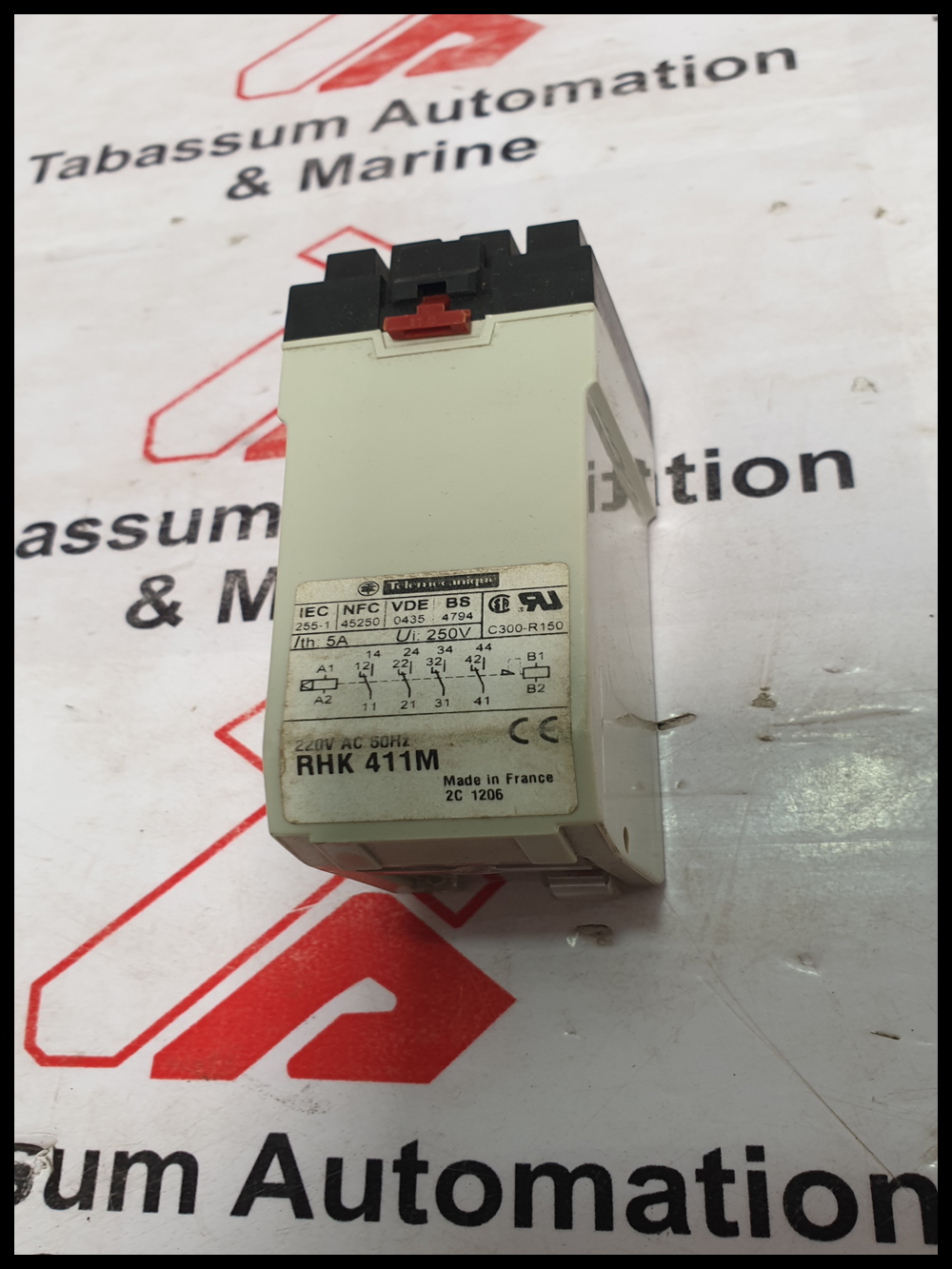 SCHNEIDER ELECTRIC RHK411M PLUG IN RELAY