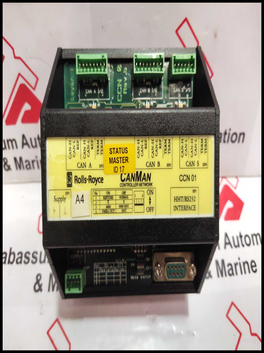 ROLLS-ROYCE CCN 01 CANMAN CONTROLLER NETWORK