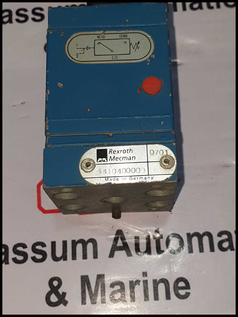 Rexroth 3410400000 Pneumatic Control Valve