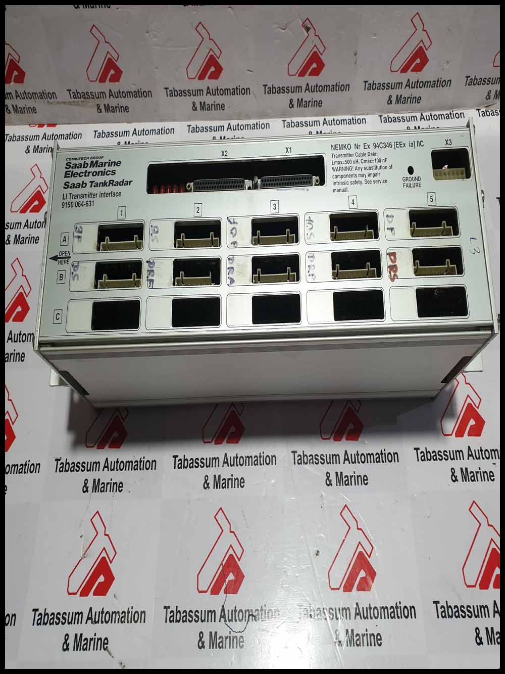 SAAB MARINE ELECTRONICS SAAB TANKRADAR 9150 064-631 LI TRANSMITTER INTERFACE