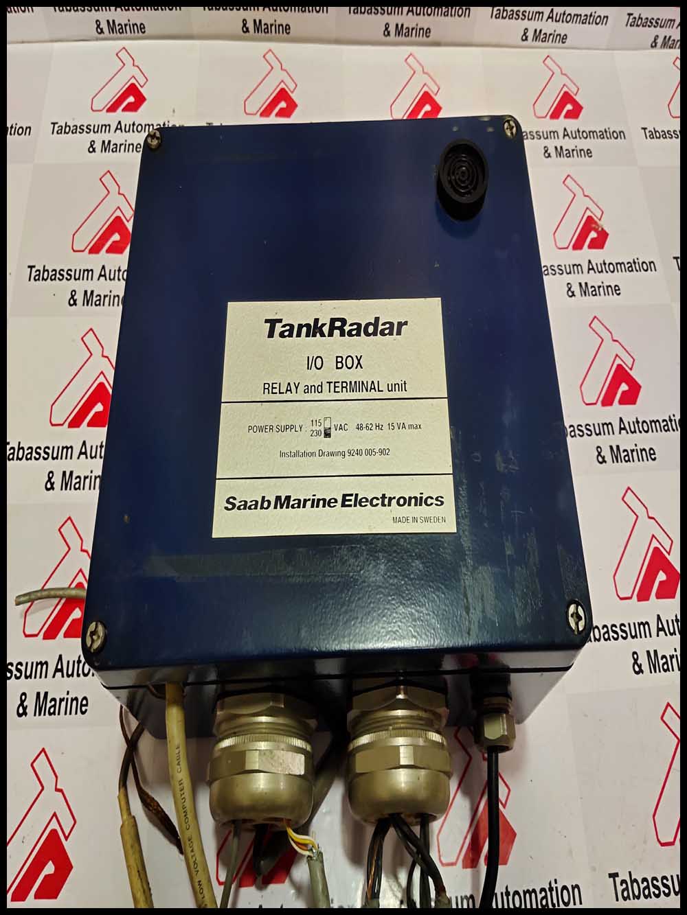 SAAB  TANKRADAR IO BOX RELAY AND TERMINAL UNIT