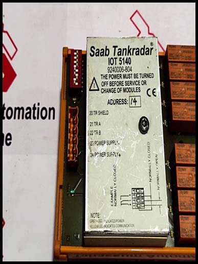 SAAB TANKRADAR IOT 5140 TERMINAL MODULE