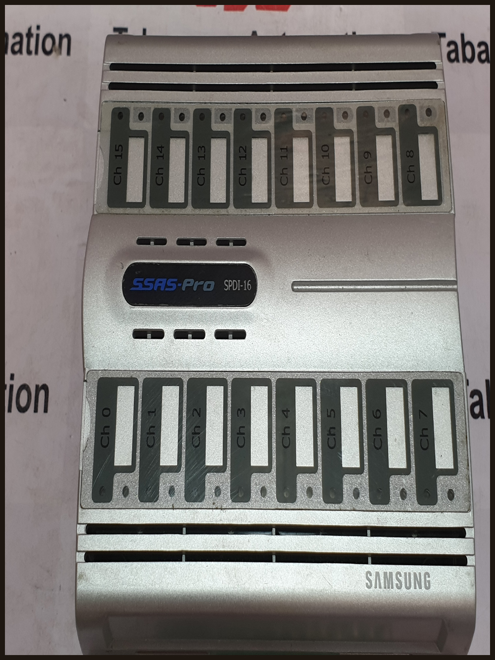 SAMSUNG SSAS PRO SPDI 16 ALARM AND MONITORING SYSTEM MODULE