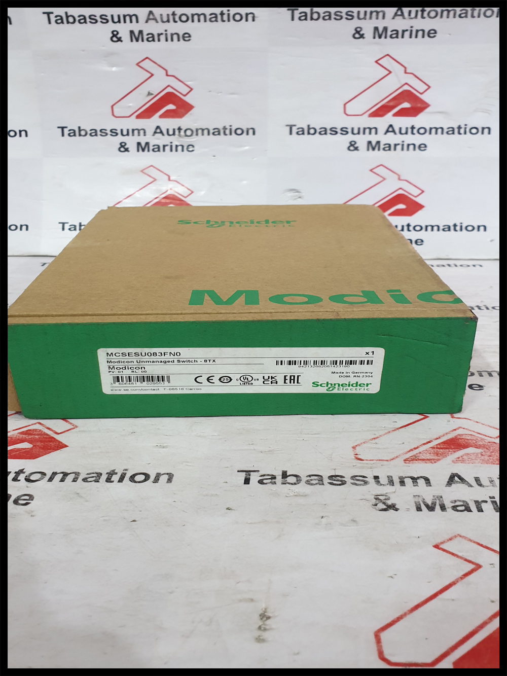 SCHNEIDER ELECTRIC MCSESU083FNO MODICON UNMANAGED SWITCH 8TX