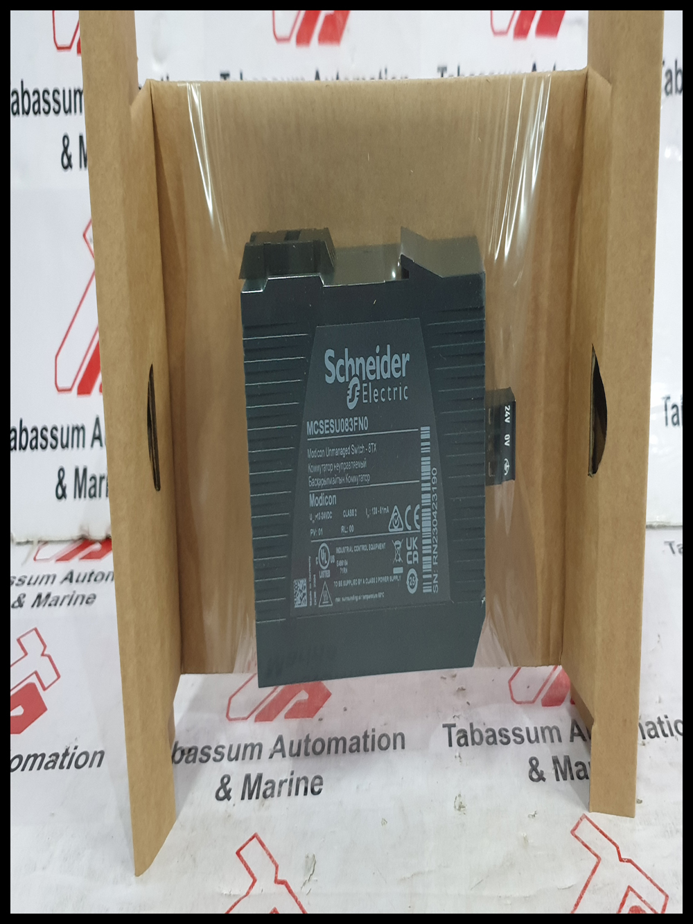 SCHNEIDER ELECTRIC MCSESU083FNO MODICON UNMANAGED SWITCH 8TX