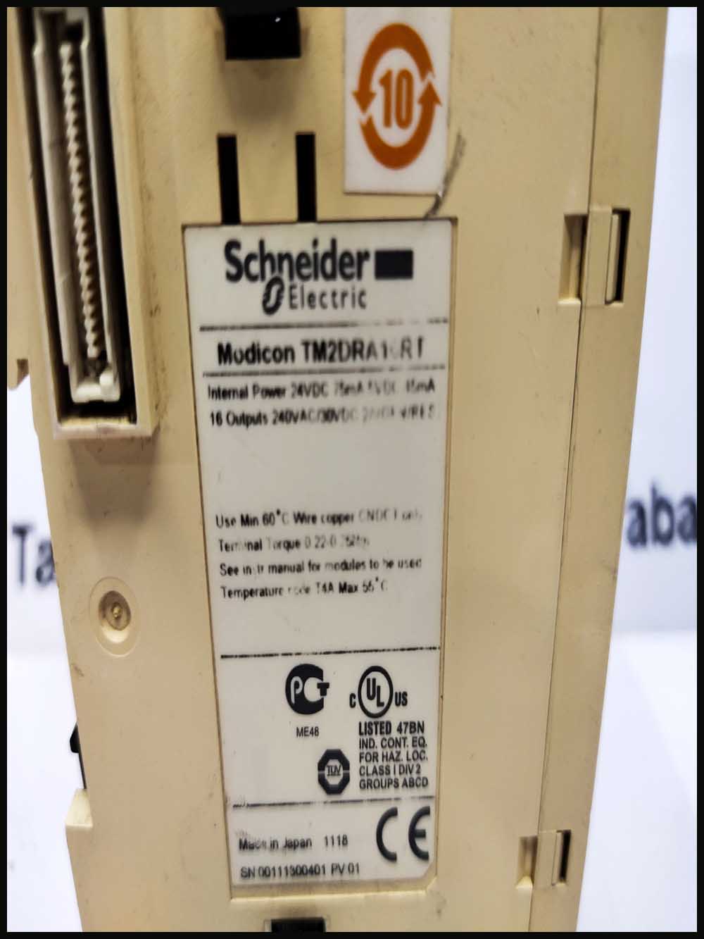 SCHNEIDER ELECTRIC TM2DRA16RT OUTPUT MODULE