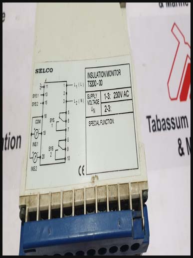 SELCO T3200 INSULATION MONITOR RELAY