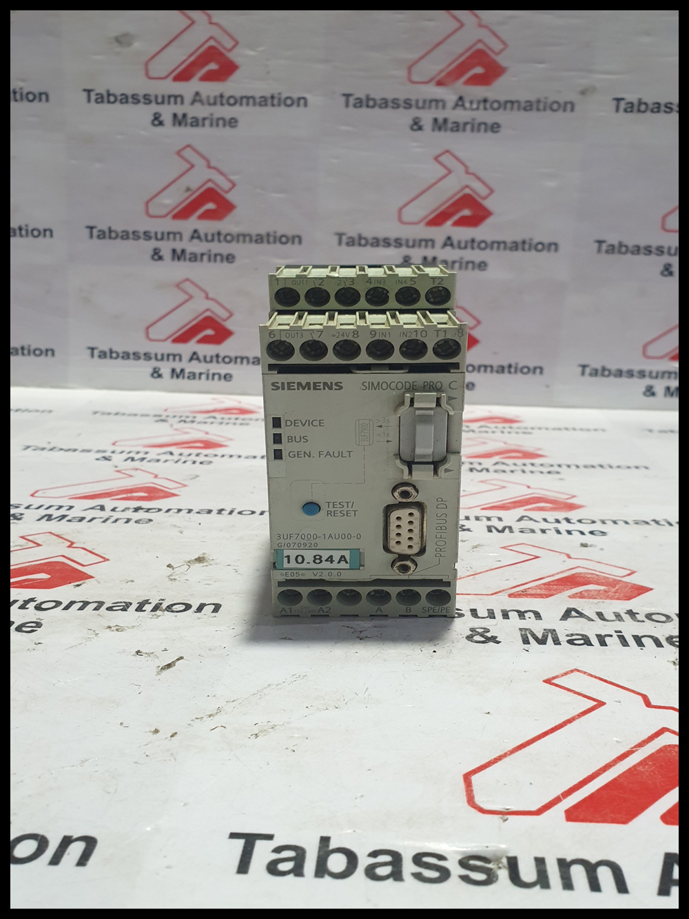 SIEMENS 3UF7000 1AU00 0 MOTOR CONTROL MODULE G070920