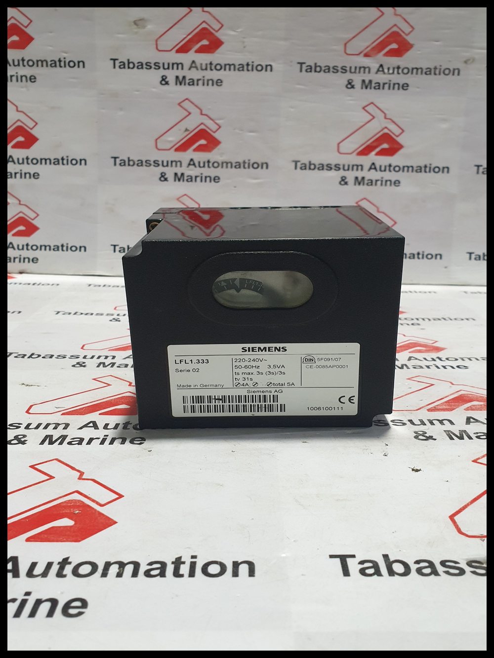 SIEMENS LFL1 333 BURNER CONTROL BOX