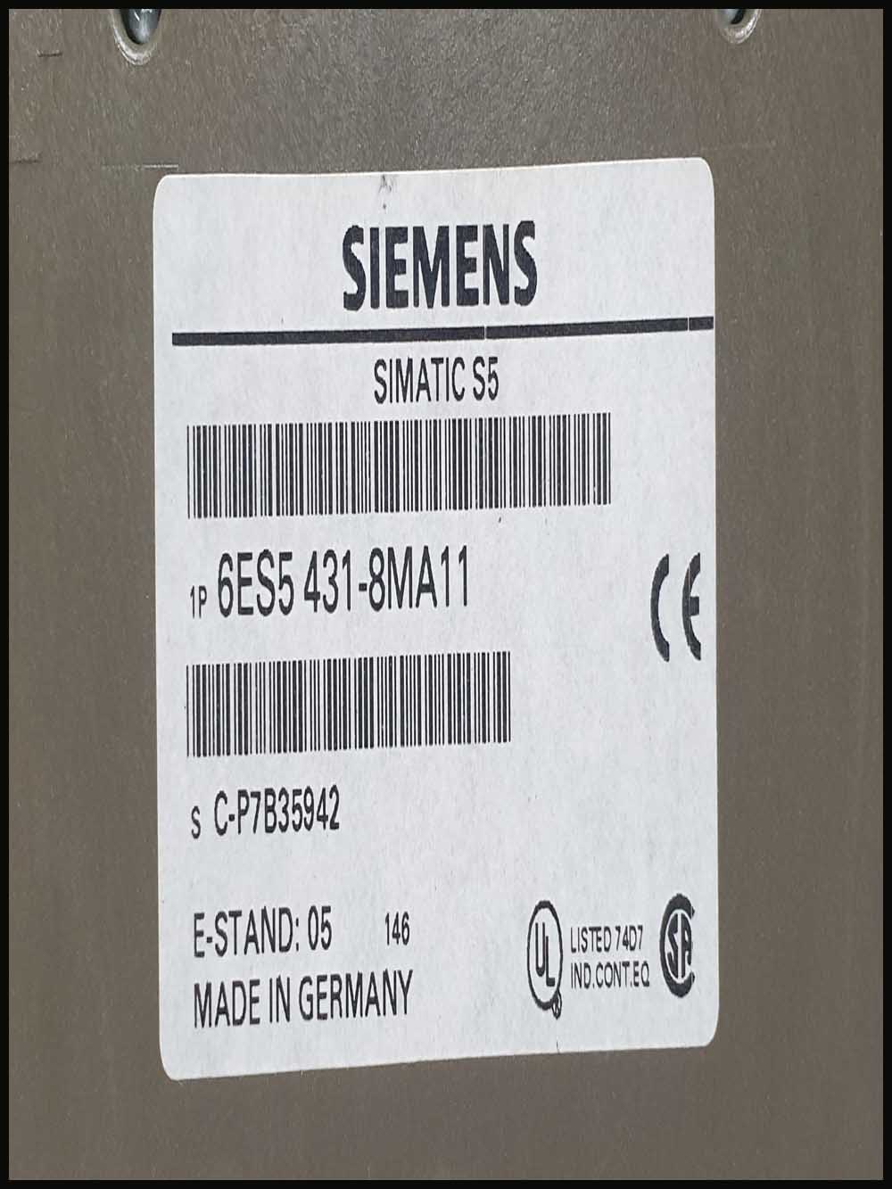 SIEMENS SIMATIC S5 6ES5 431-8MA11 DIGITAL INPUT MODULE