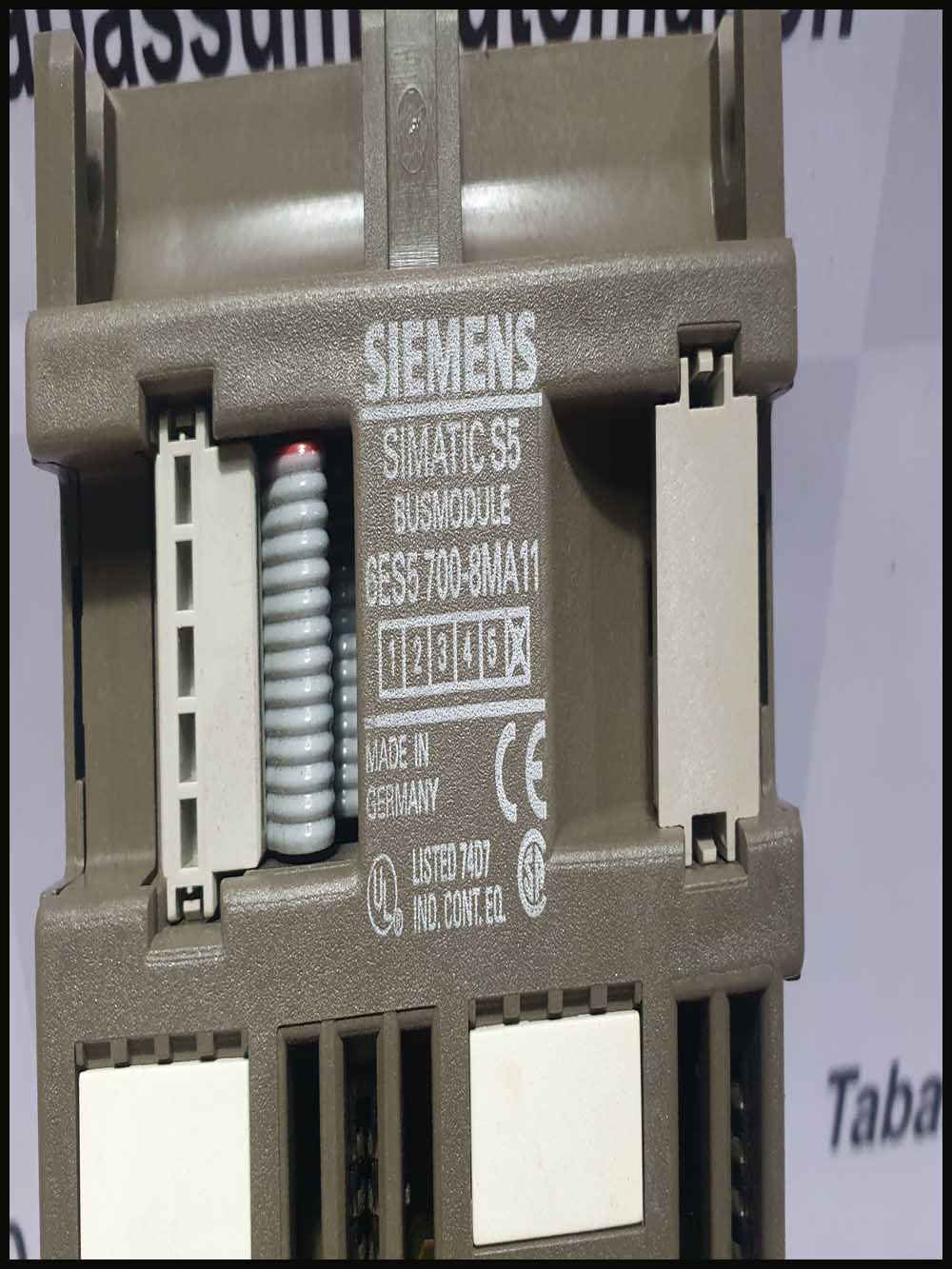 SIEMENS SIMATIC S5 6ES5 700-8MA11 BUS MODULE