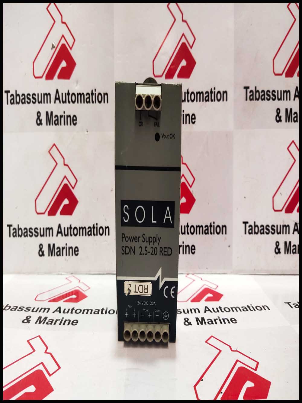 SOLA POWER SUPPLY SDN 2.5-20 RED